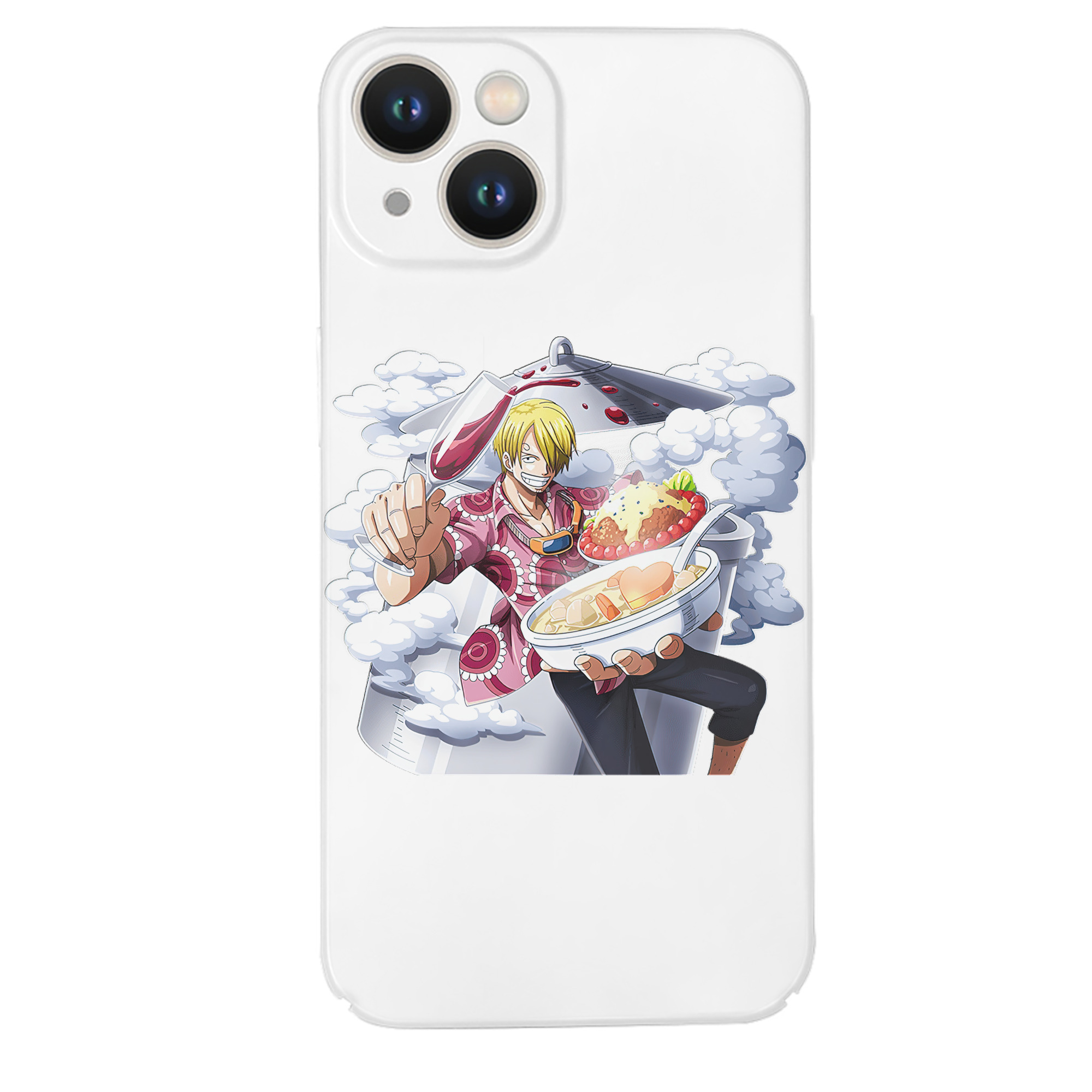 （画像用） ワンピース サンジ ONE PIECE Sanji 【iPhone 14シリーズ対応】ハードケース